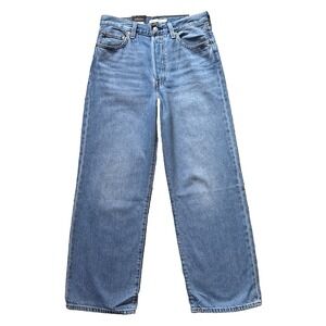 Levi's‎ Ribcage Straight Ankle Jeans Womens 28 Super High Rise Button Fly NWT